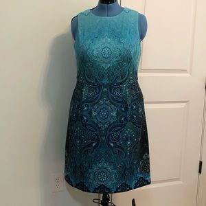 Blue dress